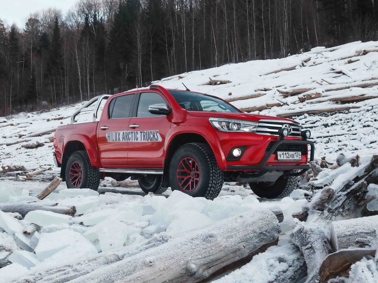 Подбор шин на Toyota Hilux VIII