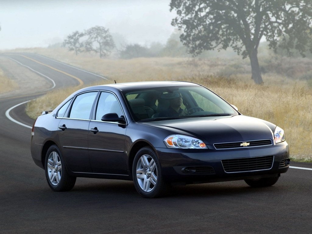Подбор шин и дисков для автомобиля Chevrolet Impala
