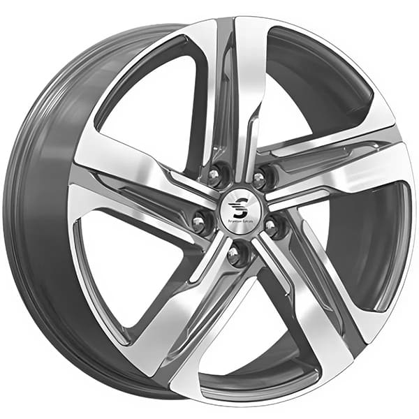 ДЛ 5*114.3 19*7.5 D67.1 ET53 К&К KP004 Diamond gloss graphite