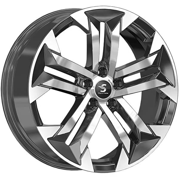 ДЛ 5*114.3 19*7.5 D64.1 ET40 К&К KP015 Diamond gloss graphite