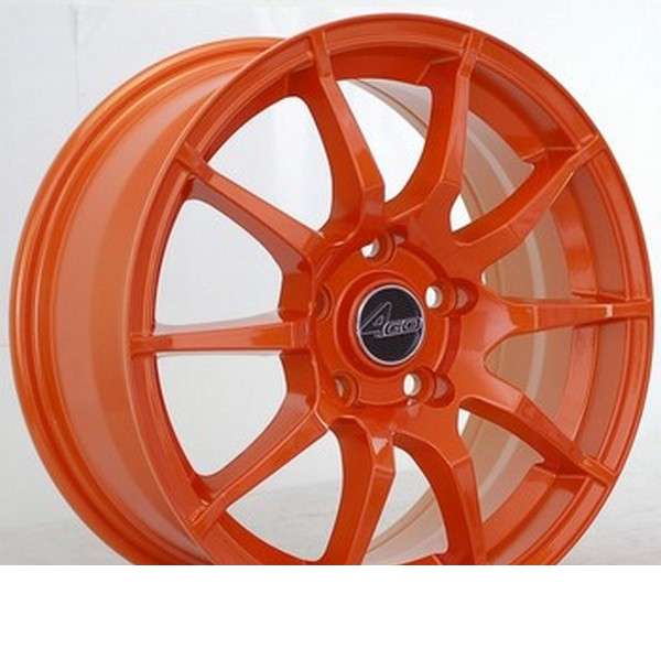 ДЛ 5*114.3 16*7 D73.1 ET40 4GO 5007 Carbon Orange