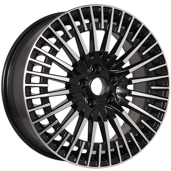ДЛ 5*108 18*7 D67.1 ET45 KDW KD1820 Black Front Polished