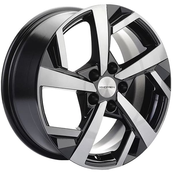 ДЛ 5*114.3 17*7 D67.1 ET50 KHOMEN KHW1712 Black-FP