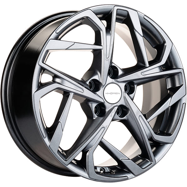 ДЛ 5*114.3 17*7 D67.1 ET51 KHOMEN KHW1716 Gray