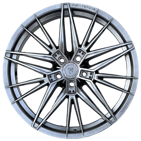 ДЛ 5*112 20*8.5 D66.6 ET30 Titan Forged TF30 FA830 HYPER BLACK