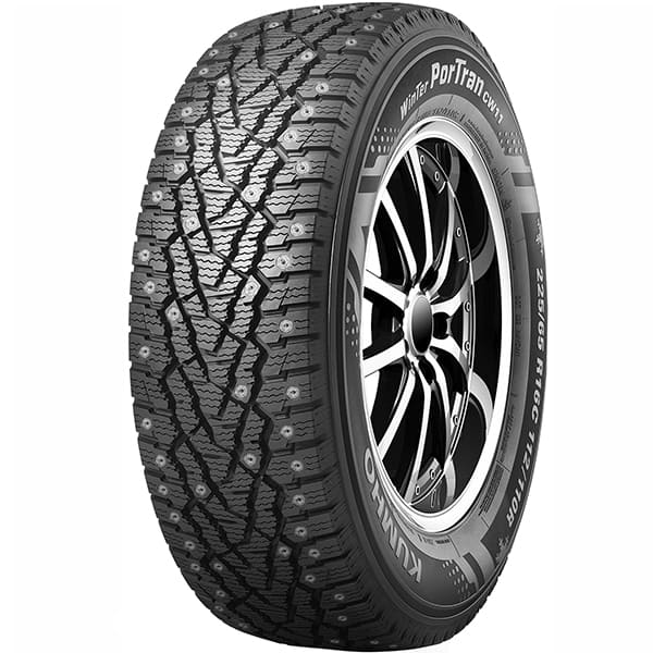 225/70R15С Kumho Winter PorTran CW11 112/110R шип.