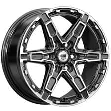 ДЛ 6*139.7 18*8 D106.1 ET25 К&К Дистрикт Алмаз черный