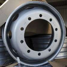8.25*22.5 ET153 10*335 D281 HARTUNG (ЧКПЗ) Грузовой автомобиль серебристый
